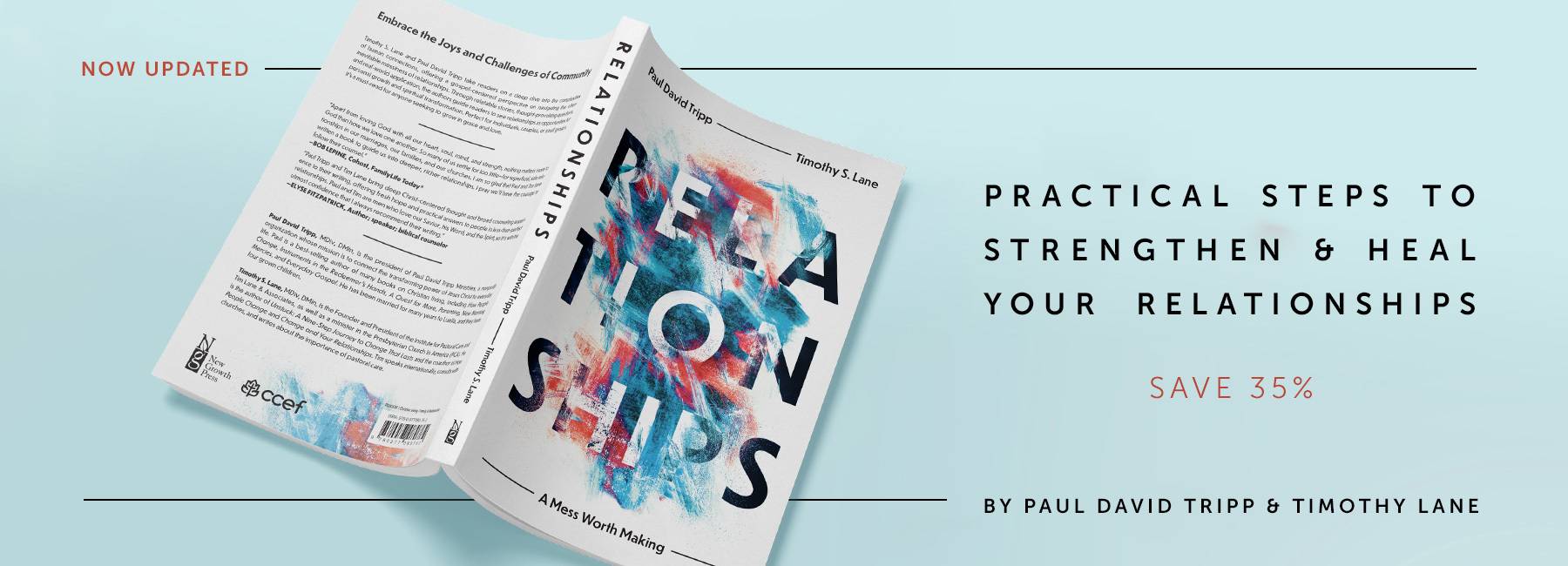 New in the Gospel-Centered Life in the Bible series, Daniel: Standing Firm in Adversity by Paul S. Kim and Lamentations: How Christ Lifts the Burden of Sin and Sorrow by Jonathan Gibson. Find the Gospel in Every Book of the Bible. Click to preorder. Releases August 18, 2025.